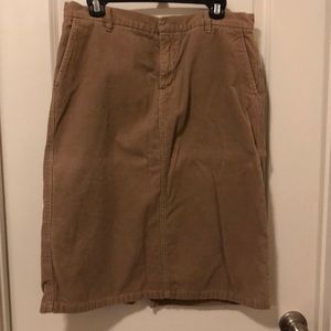 Corduroy Skirt
